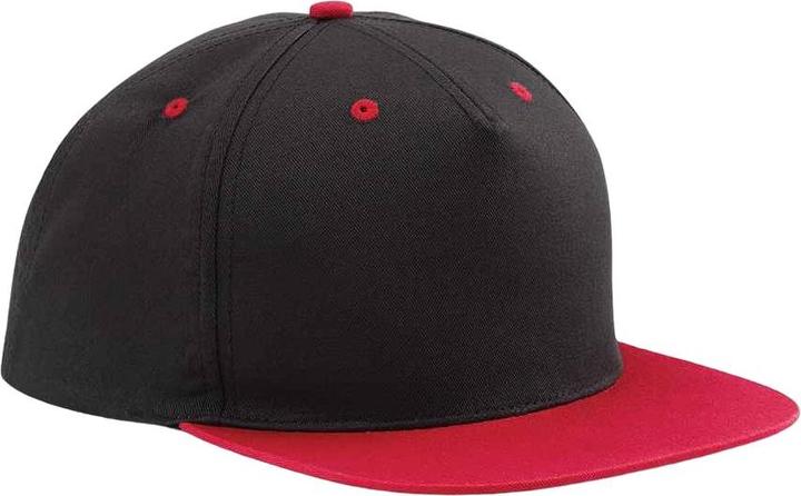 Beechfield Snapback Mütze 5 Segmente (One Size)