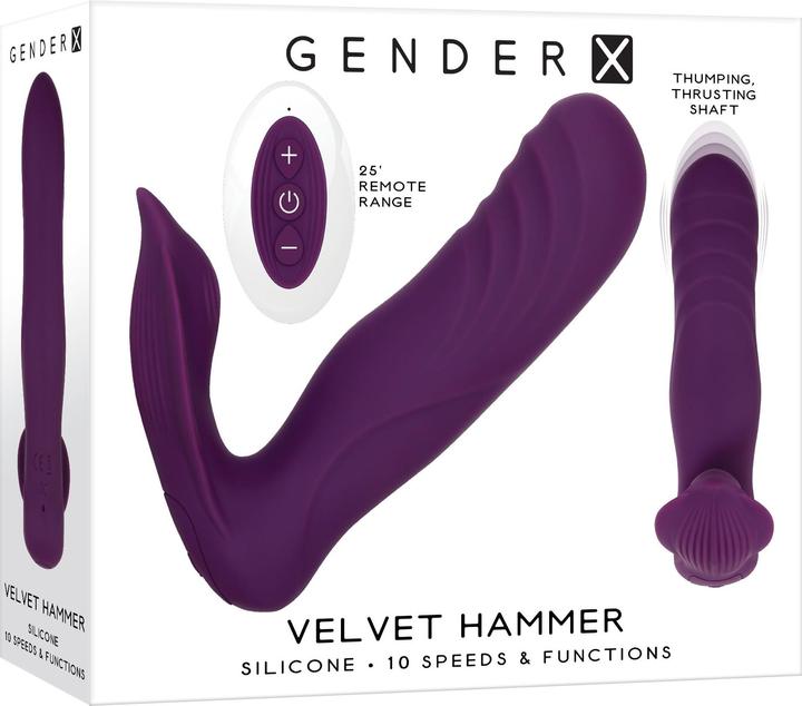 Produktbild Evolved Samtiger Hammer Klitoris Vibrator Lila