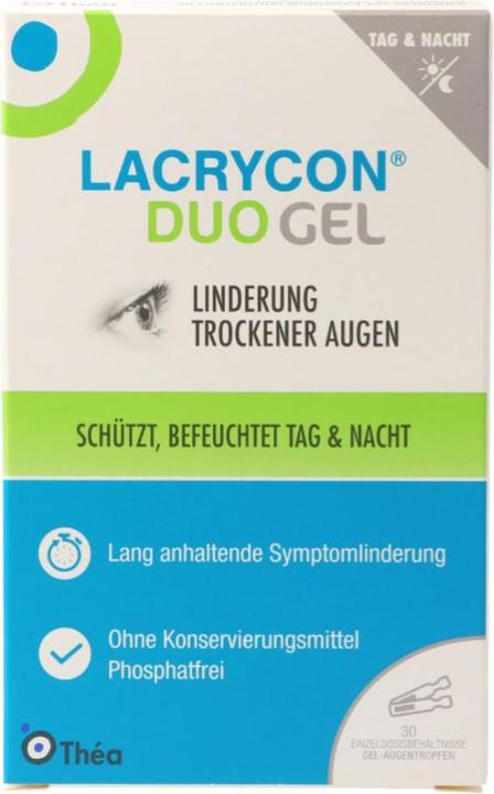 Image du produit Théa Gel Lacrycon Duo (12 ml, Lacrycon Duo Gel 30 monodoses 0.4g)