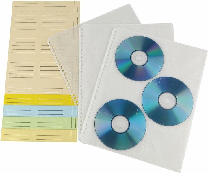 Actual product image Hama 1x10 CD-ROM index sleeves