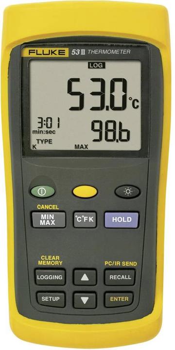 Produktbild Fluke Temperatur-Messgerät 53 II B -250 bis +1