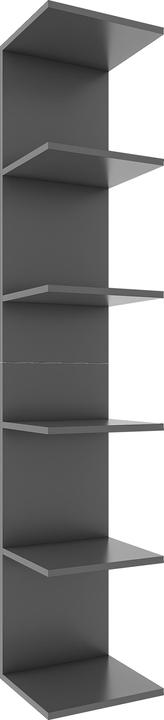 Produktbild VCM Holz Kinderregal Bücherregal Kinder Wandregal Hängeregal Wandboard Regal Kidos (35 x 30 x 180 cm)