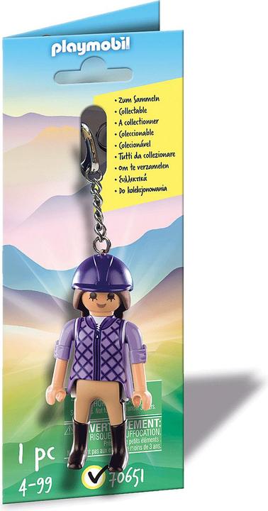 Playmobil Schlüsselanhänger Reiterin (70651, Playmobil Country)