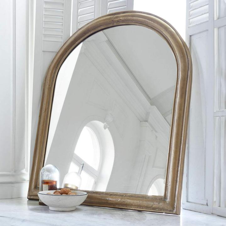 Image du produit Loberon Miroir Tolvene laiton antique (85 x 100 cm)