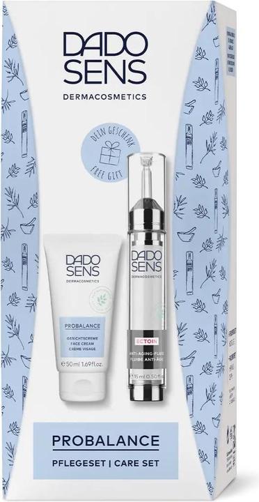 Image du produit Dado Sens PROBALANCE CARE SET - CRÈME VISAGE 50ml et ECTOIN ANTI-AGING FLUID en version d'essai 15ml - Pour (Set soin du visage)