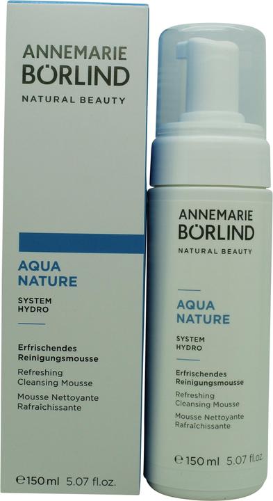 Produktbild Annemarie Börlind AQUANATURE Erfrischendes Reinigungsmousse (Reinigungsmilch, 150 ml)