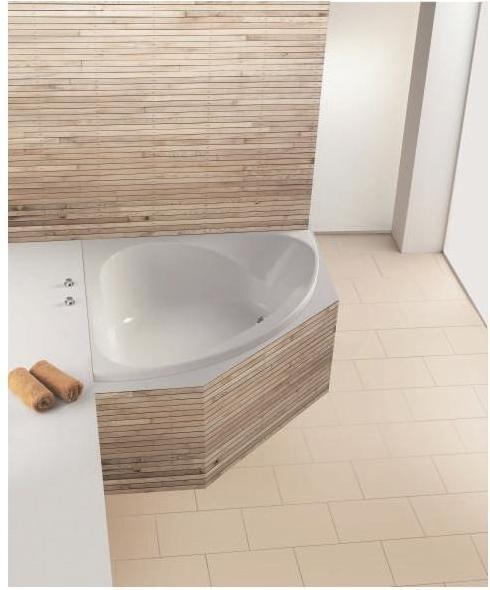 Hoesch Eck-Badewanne SPECTRA 1400x1400x480mm we