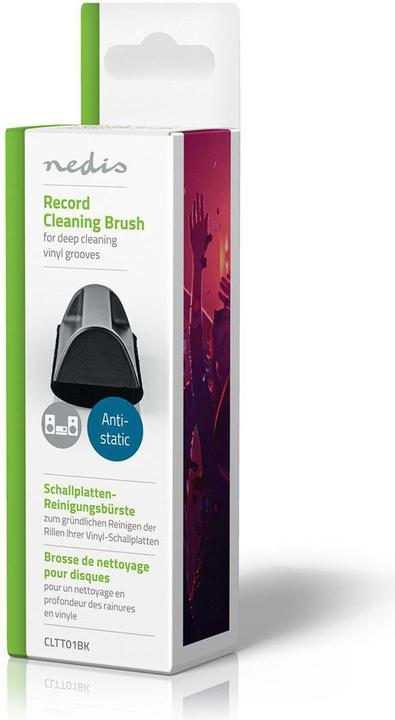 Image du produit Nedis Brosse de nettoyage pour disques vinyles (Nettoyage du tourne-disque)