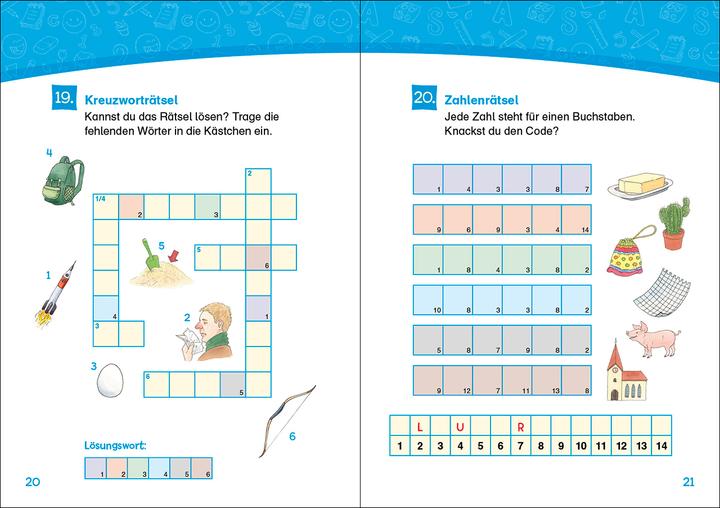 Immagine prodotto Leselöwen Kreuzworträtsel für Leseprofis - 2. Klasse (Sonnengelb) (Tedesco, Katrin Merle, Apprendimento e puzzle Loewe, 2022)