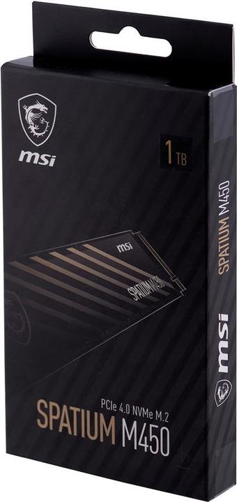 Produktbild MSI Spatium M450 (1000 GB, M.2 2280)