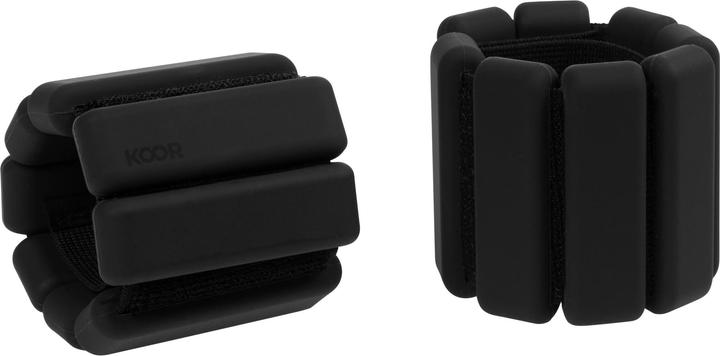Produktbild Koor Gewichtsmanschetten 0.5, kg Schwarz (2 x 0.5 kg)