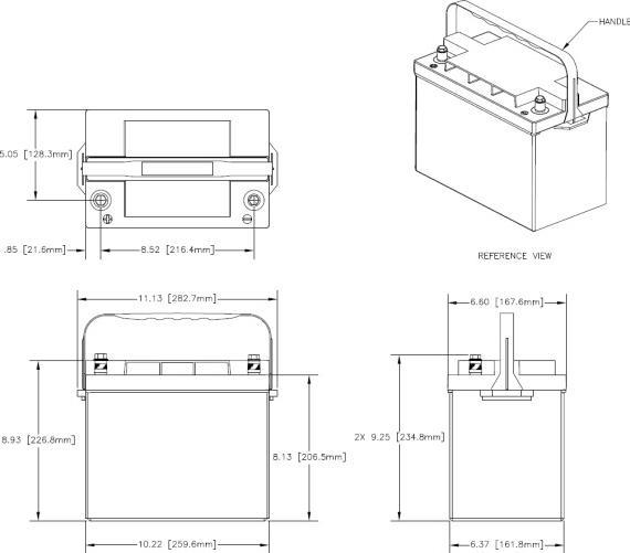 Immagine prodotto Lifeline GPL-24T (12 V, 80 Ah)