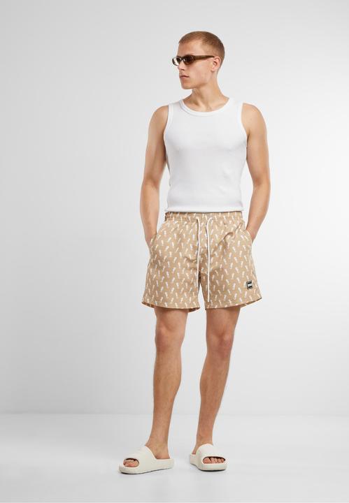 Produktbild Urban Classics Pattern Swim Shorts - 4984 (4XL)