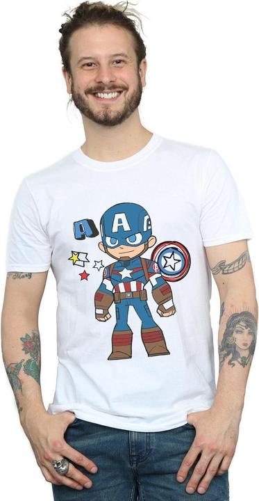 Produktbild Captain America Sketch TShirt (4XL)
