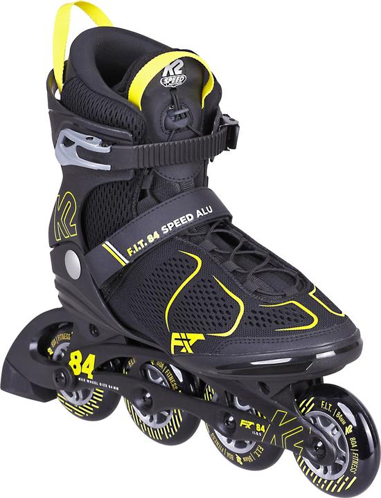 K2 F.I.T. 84 Speed Alu Man Inlineskate (Grösse: 40.0 (US=7.5), design) (40)