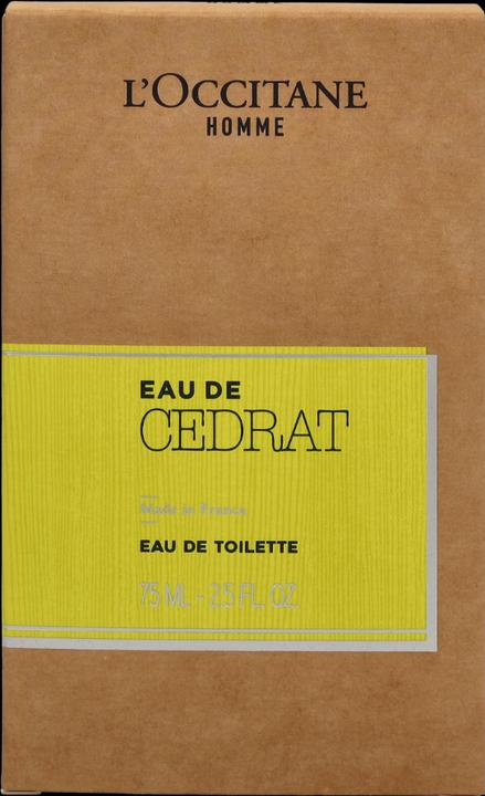 Immagine prodotto L'Occitane Eau de Cédrat (Eau de toilette, 75 ml)