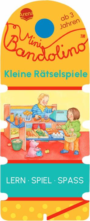 Immagine prodotto Mini Bandolino. Kleine Rätselspiele (Tedesco, Christine Morton, Jo Moore, 2024)