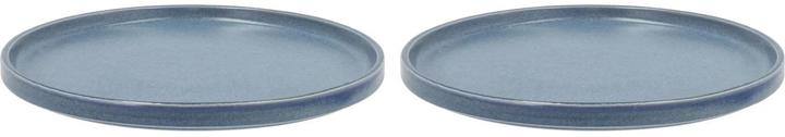 Image du produit Villa Collection Assiette plate Fjord Ø 20.5 cm, 2 pièces, Bleu (2 x, 20.50 cm)