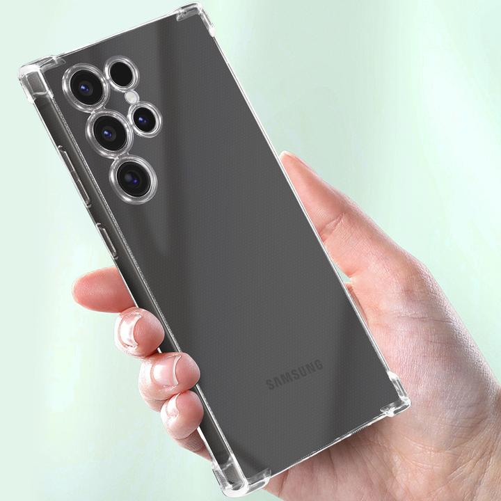 Actual product image Mayaxess Clear Protector Case Series (Samsung Galaxy S24 Ultra)
