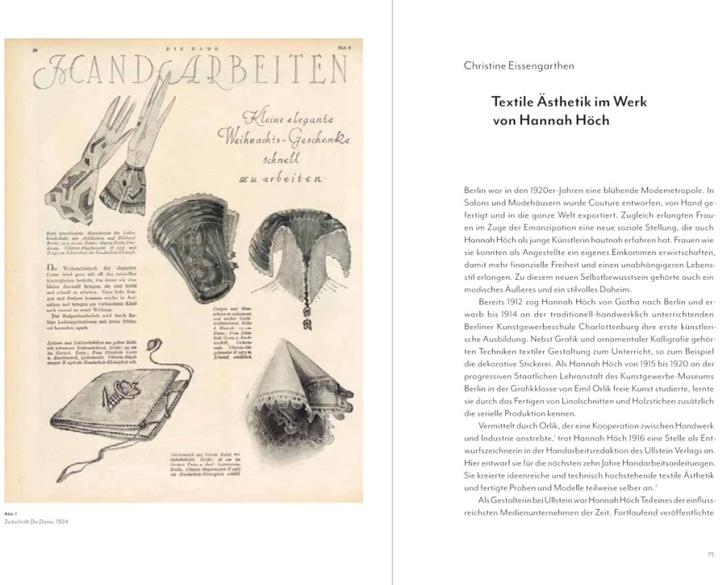 Produktbild Hannah Höch (Deutsch, Brigitte und Christoph Pewesin, Kerstin Riedel, Ralf Burmeister, Cornelia Gerner, Cornelia Gerner für das Museum Reinickendorf, Helmut Rössner, Christine Eissengarthen, 2023)