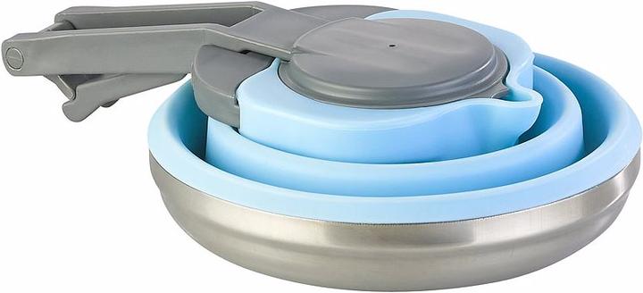 Produktbild Rosenstein & Söhne Faltbarer Silikon-Camping-Wasserkessel