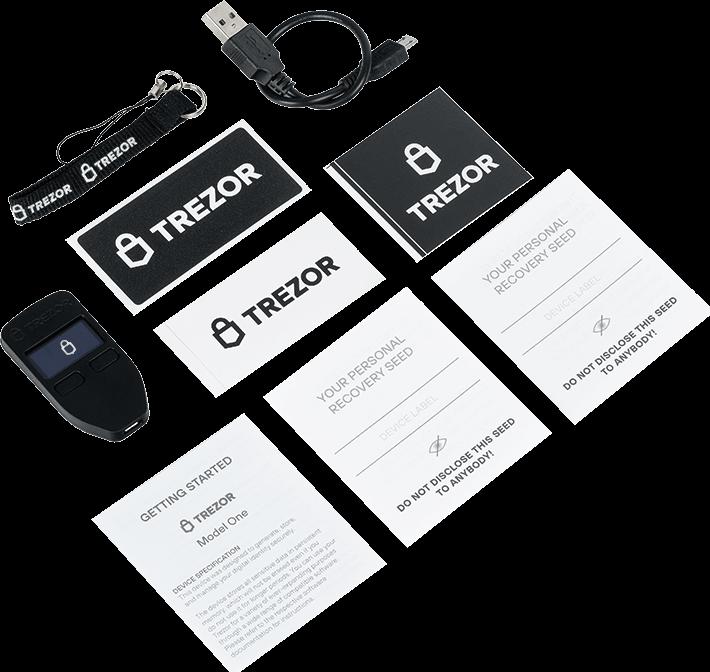 Image du produit Trezor Modèle One - Blanc