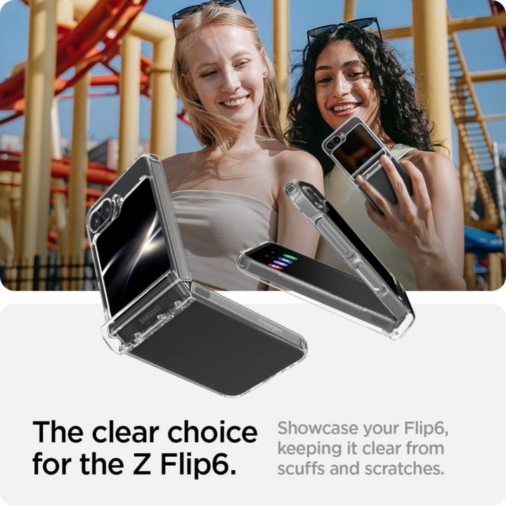 Actual product image Spigen Ultra Hybrid TPU Back Cover Transparent Samsung Galaxy Z Flip 6 (Samsung Galaxy Z Flip6)