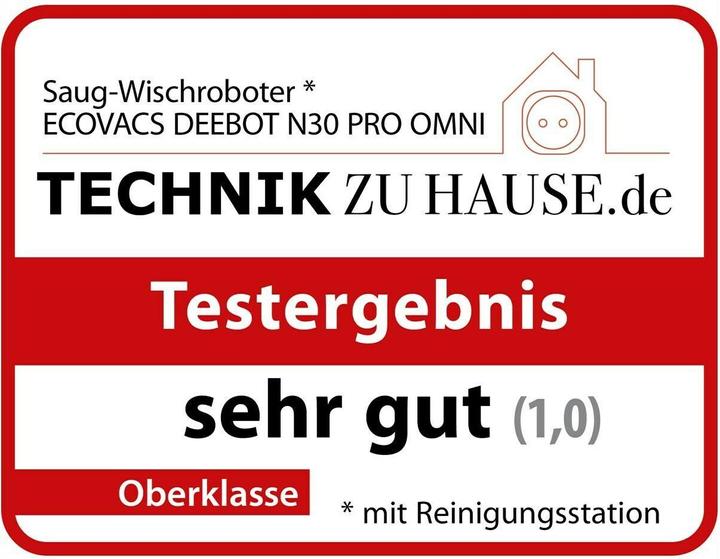 Produktbild Ecovacs Saugroboter N30 Pro omni Deebot (Saugwischroboter)