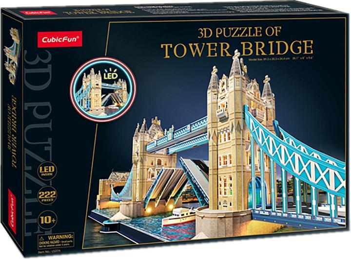 Immagine prodotto Van der Meulen Puzzle 3d Ponte della Torre LED (222 pezzi)