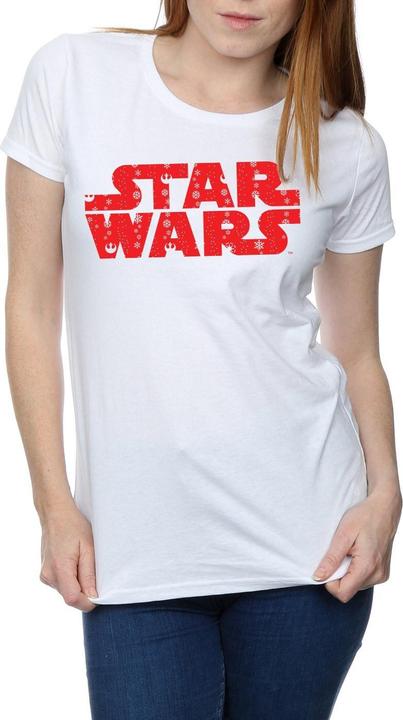 Image du produit Star Wars - T-shirt CHRISTMAS LOGO - Femme (L)