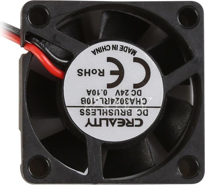 Actual product image Creality 3010 Hotend fan 24V (Replacement parts)