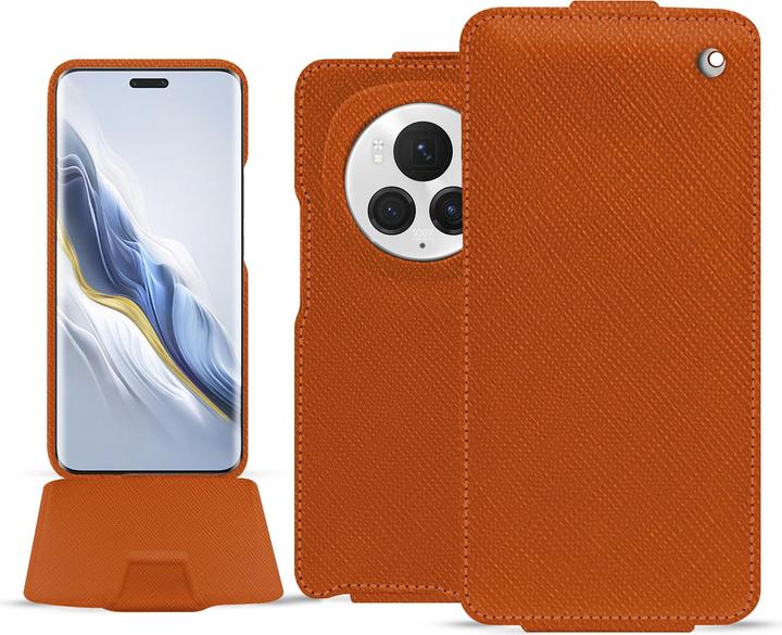Actual product image Noreve Vertical leather shell (Honor Magic6 Pro)