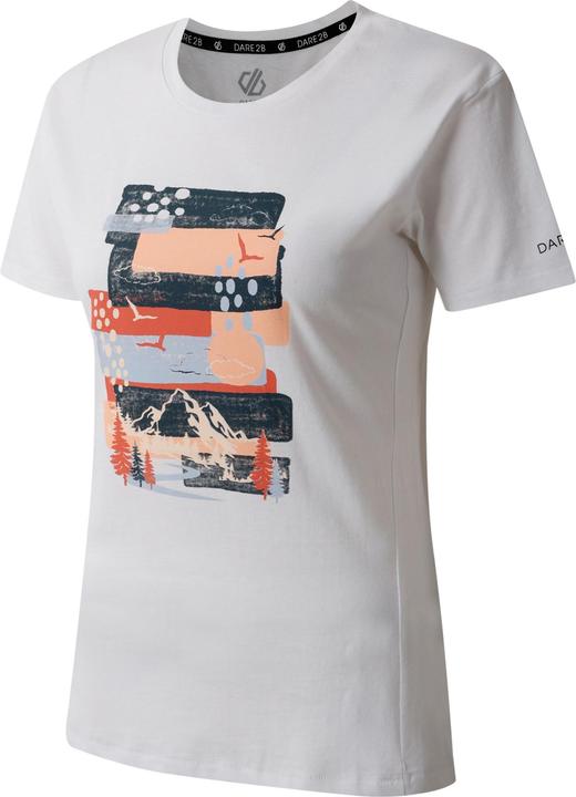 Actual product image Dare2b Womens/Ladies Transquility III Forest T-Shirt (40 D)