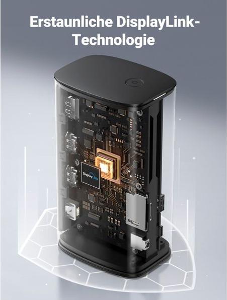 Actual product image Ugreen Multi (USB-C, 12 Ports)