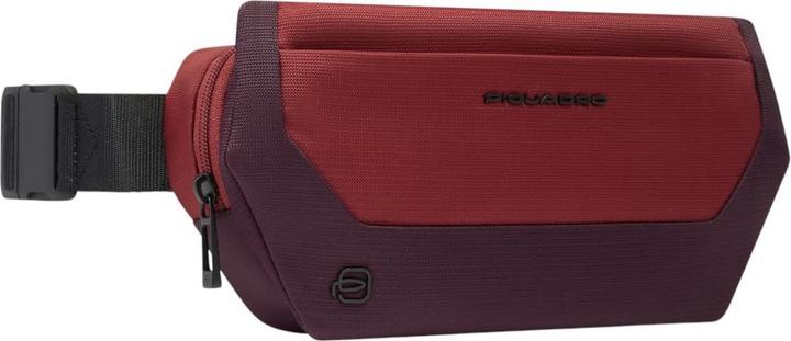 Actual product image Piquadro Gürteltasche aus recyceltem Stoff und Leder