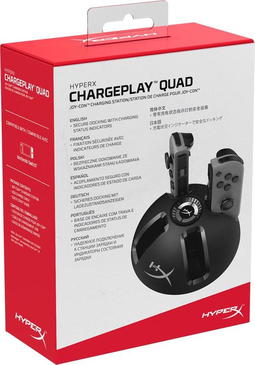 Actual product image HyperX ChargePlay Quad (Switch)