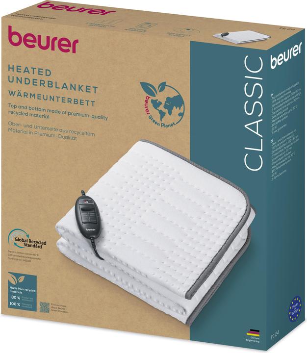 Produktbild Beurer Green Planet Single Bed Heater TS 24 - 5 Years Warranty (150 x 80 cm)