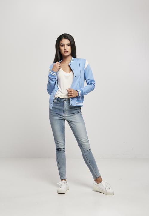 Immagine prodotto Urban Classics Giacca di felpa College Inset da donna (M)