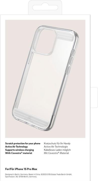 Actual product image Black Rock Air Robust (Apple iPhone 15 Pro Max)