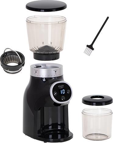 Produktbild Adler AD 4450 Burr coffee grinder, Black (EU-Stecker)