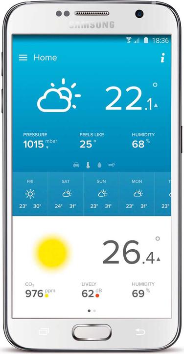 Produktbild Netatmo Wetterstation