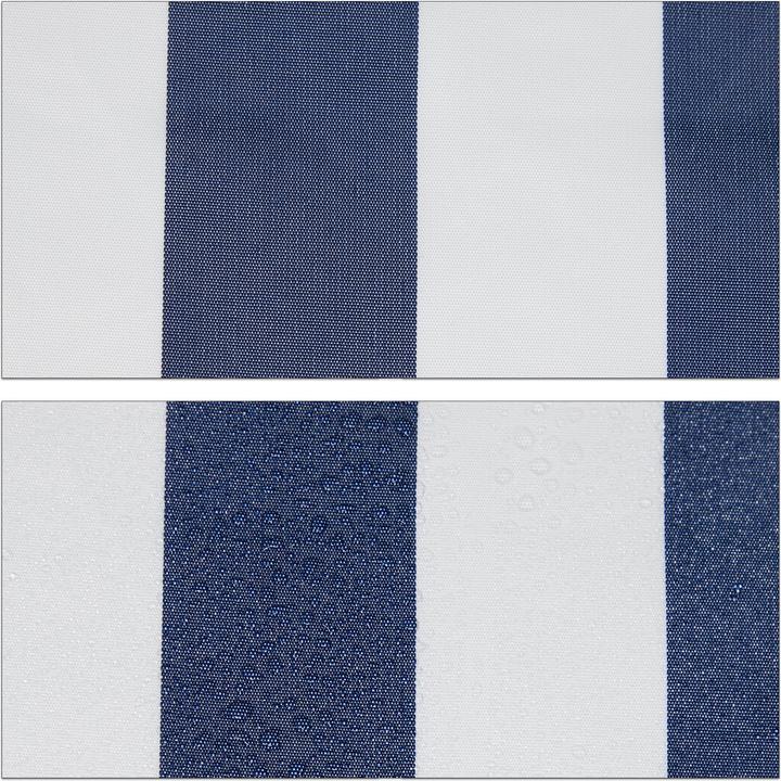 Actual product image Relaxdays Telesopic Canopy Blue White (2 m)