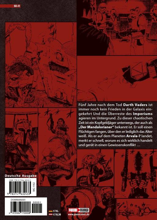 Produktbild Panini Star Wars: The Mandalorian (Manga) 01 (Deutsch, Yusuke Osawa, Markus Lange, 2023)