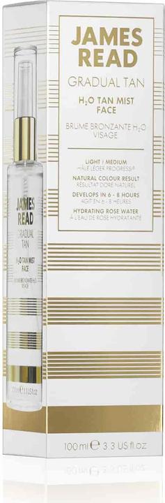 Actual product image James Read H2O Tan Mist Face 100 ml (Self-tanning towel, 100 ml)