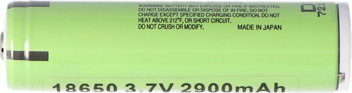Actual product image Panasonic NCR18650 PF battery - PCB protected (1 pcs., 2900 mAh, Rechargeable battery)