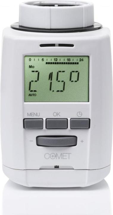 Actual product image Eurotronic SPARmatic Comet - Energy-saving thermostatic head - programmable