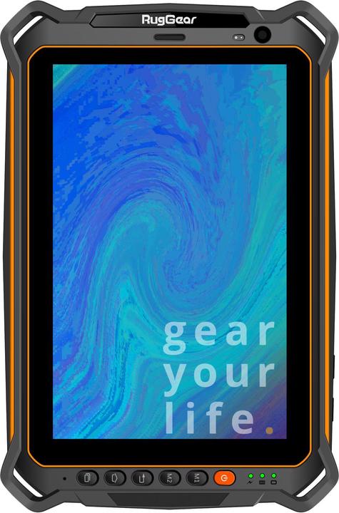 Rug Gear Rg910 (4G, 8", 32 GB, Black, Yellow)