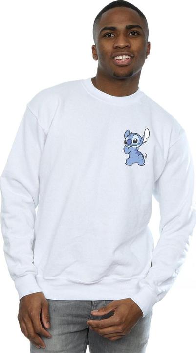 Immagine prodotto Disney Lilo And Stitch Stitch Backside Breast Print Felpa Uomo (XXL)