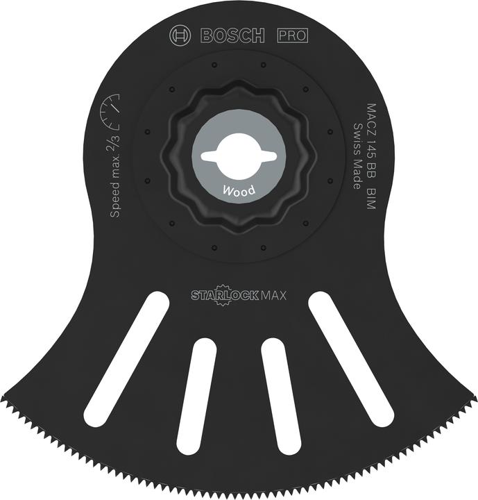 Bosch Professional Zubehör PRO MACZ 145 BB Blatt für Multifunktionswerkzeuge, 100 x 50 mm
