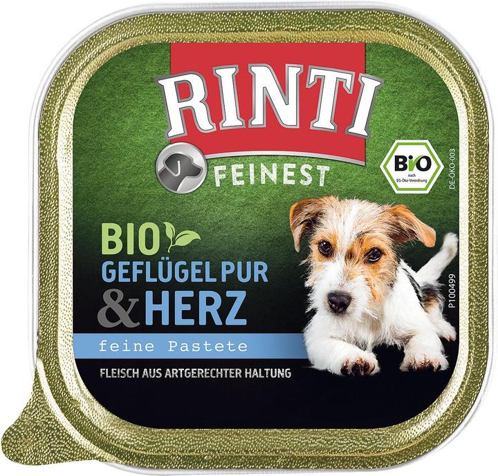 Immagine prodotto Rinti Cuori di pollame biologici (Adulto, 1 pz., 150 g)